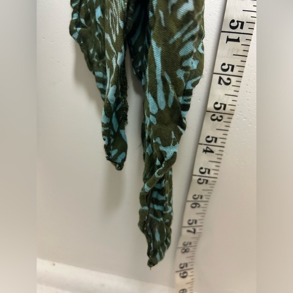 VTG Lotus Traders Plus Size 3X Midi Dress  Batik Tie Tye Boho Asymmetrical Hem - Picture 13 of 16